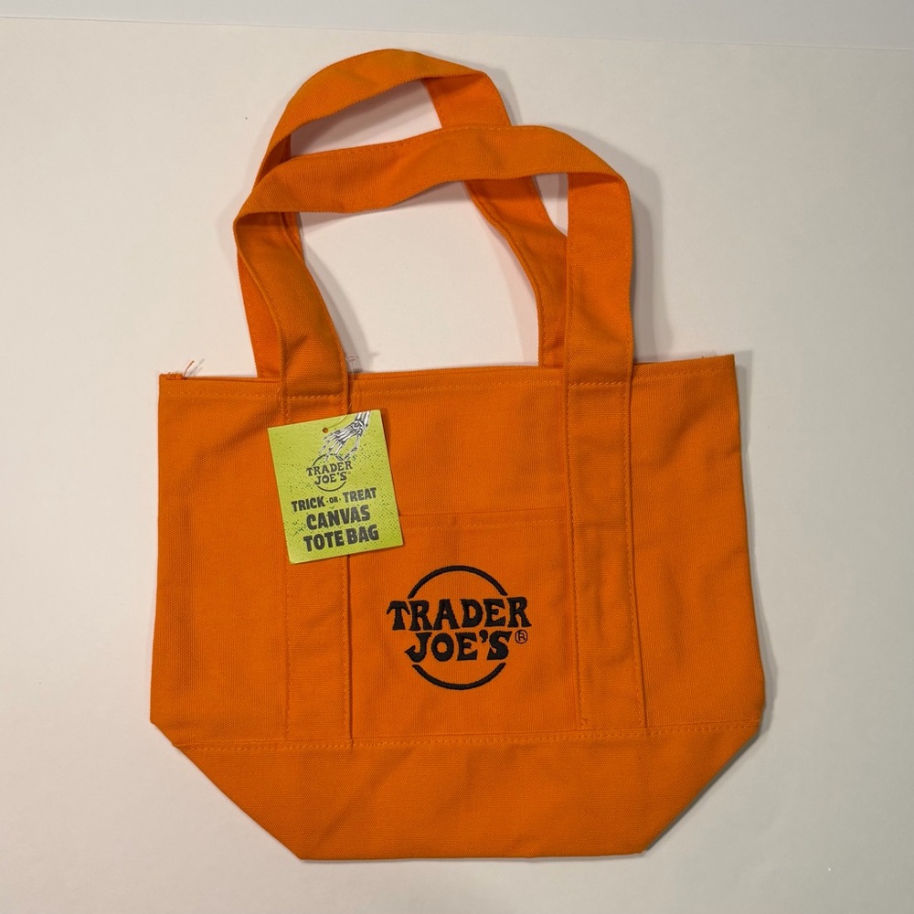 Trader Joe's - Limited Edition Orange Mini Tote Bag